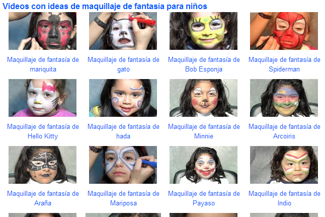 Cómo maquillar de fantasía a los niños.