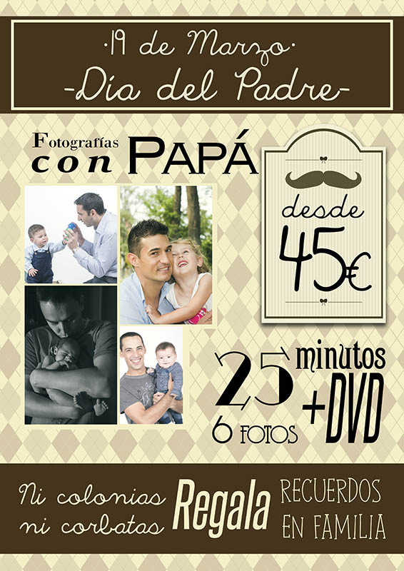 Día del padre Mini sesión fotográfica