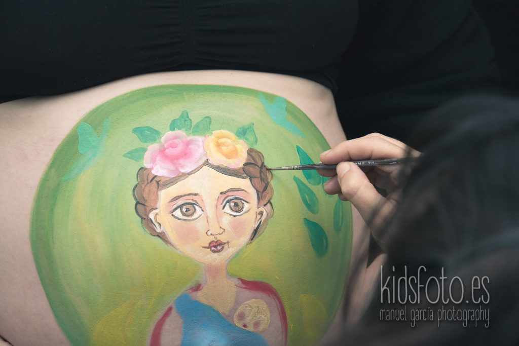 body paint bellypainting sesión premamá zaragoza 01 gylcov