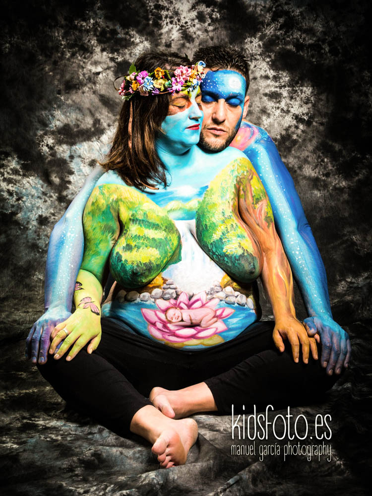 reportaje premama belly painting zaragoza Reportaje premamá + Belly painting Zaragoza