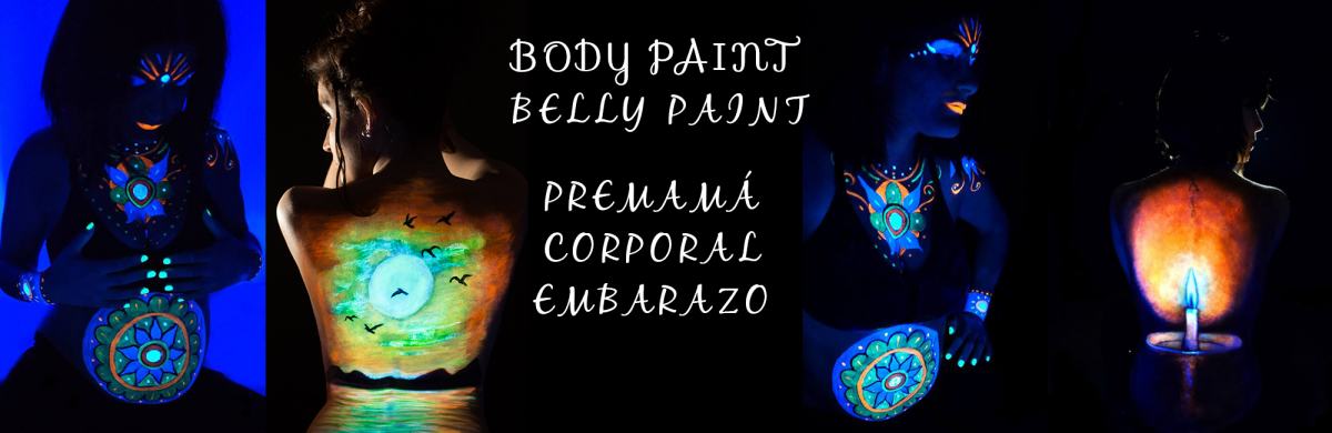 belly painting body paint embarazo premama luz negra nocturn Belly Painting  Body Paint Embarazo Premamá Luz Negra Noctu