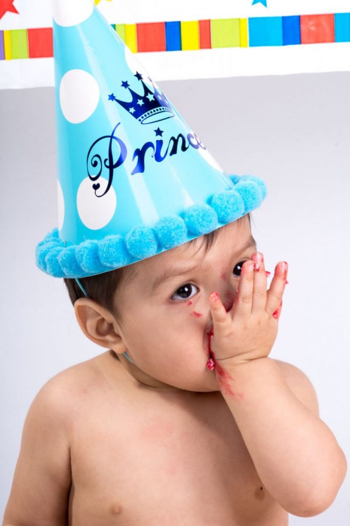 sesión fotográfica bebé smash cake en zaragoza reportaje infantil 05