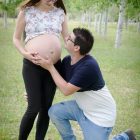 sesion fotografica premama en exterior y estudio en zaragoza Sesión fotográfica premamá en exterior y estudio en Zarago