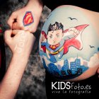 belly painting superman en zaragoza sesion fotografia premam Belly painting Superman en Zaragoza, sesión fotografía prem
