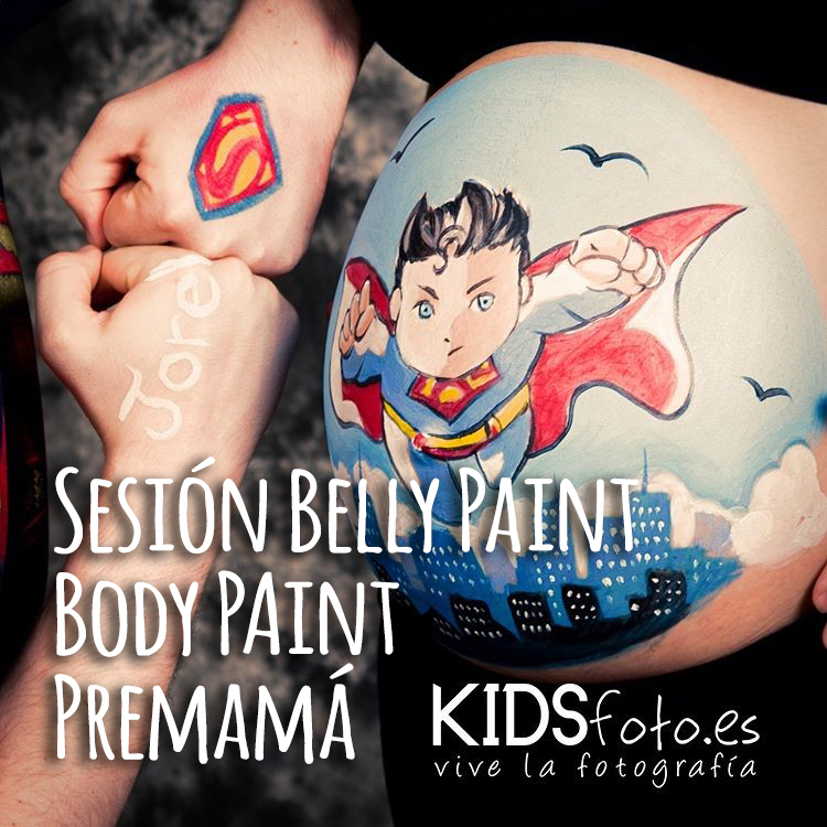 tarjeta regalo sesión belly paint body paint premamá 01
