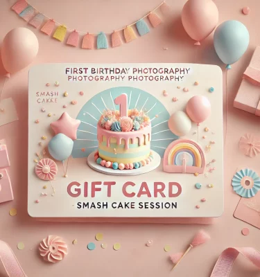 tarjeta regalo sesion smash cake primer cumpleanos Tarjeta regalo Sesión Smash Cake Primer Cumpleaños