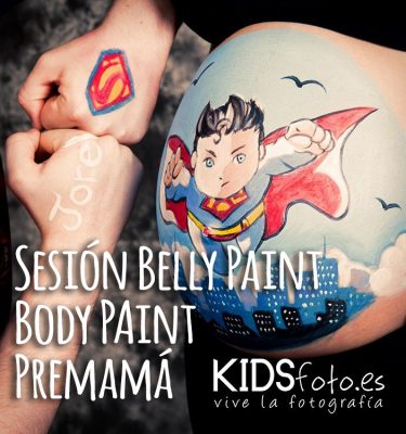 tarjeta regalo sesión belly paint body paint premamá 01