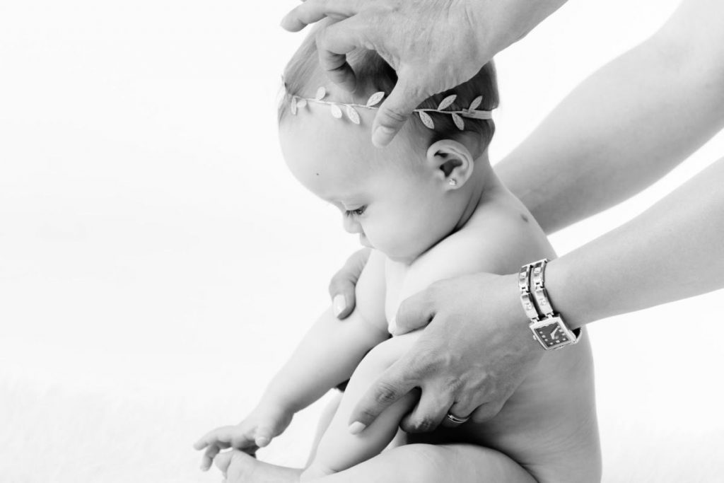 sesión de fotografías de bebé en estudio en zaragoza 11