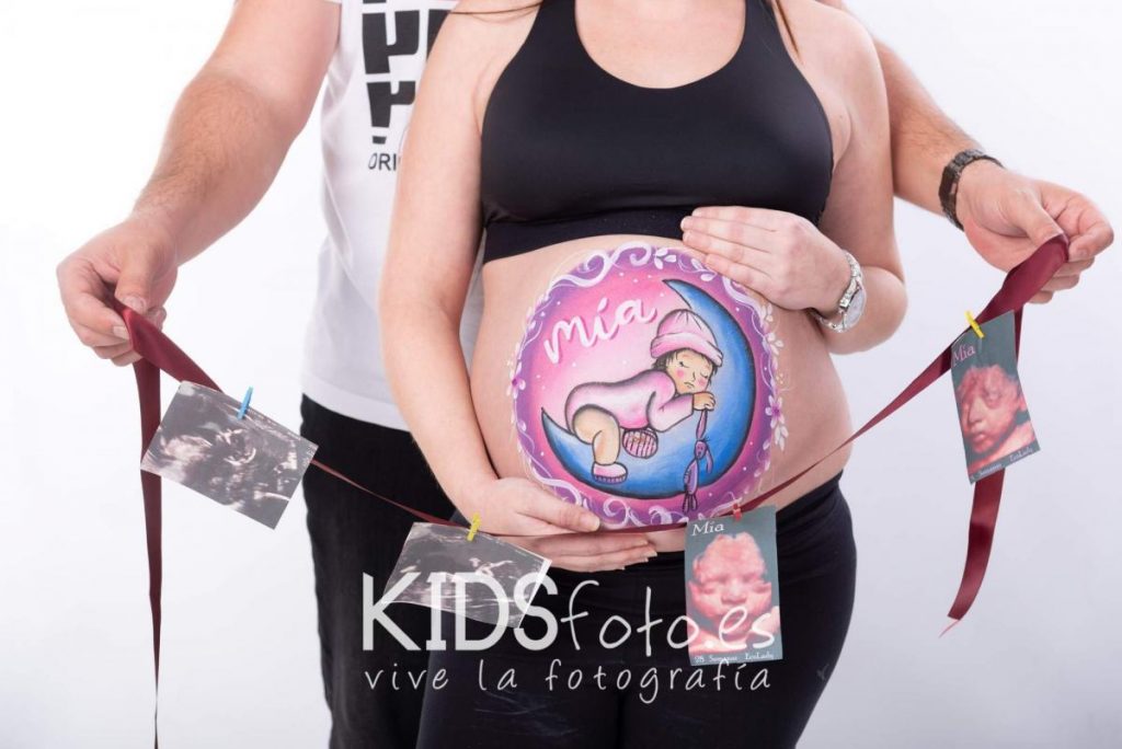 sesión fotográfica premamá recién nacido new born bebé fotografía de embarazo en zaragoza 09