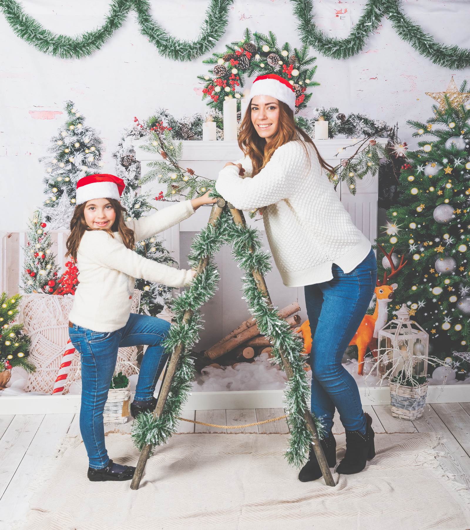 nuestra super divertida aventura de fotos navidenas con mama ¡Nuestra Súper Divertida Aventura de Fotos Navideñas con Ma