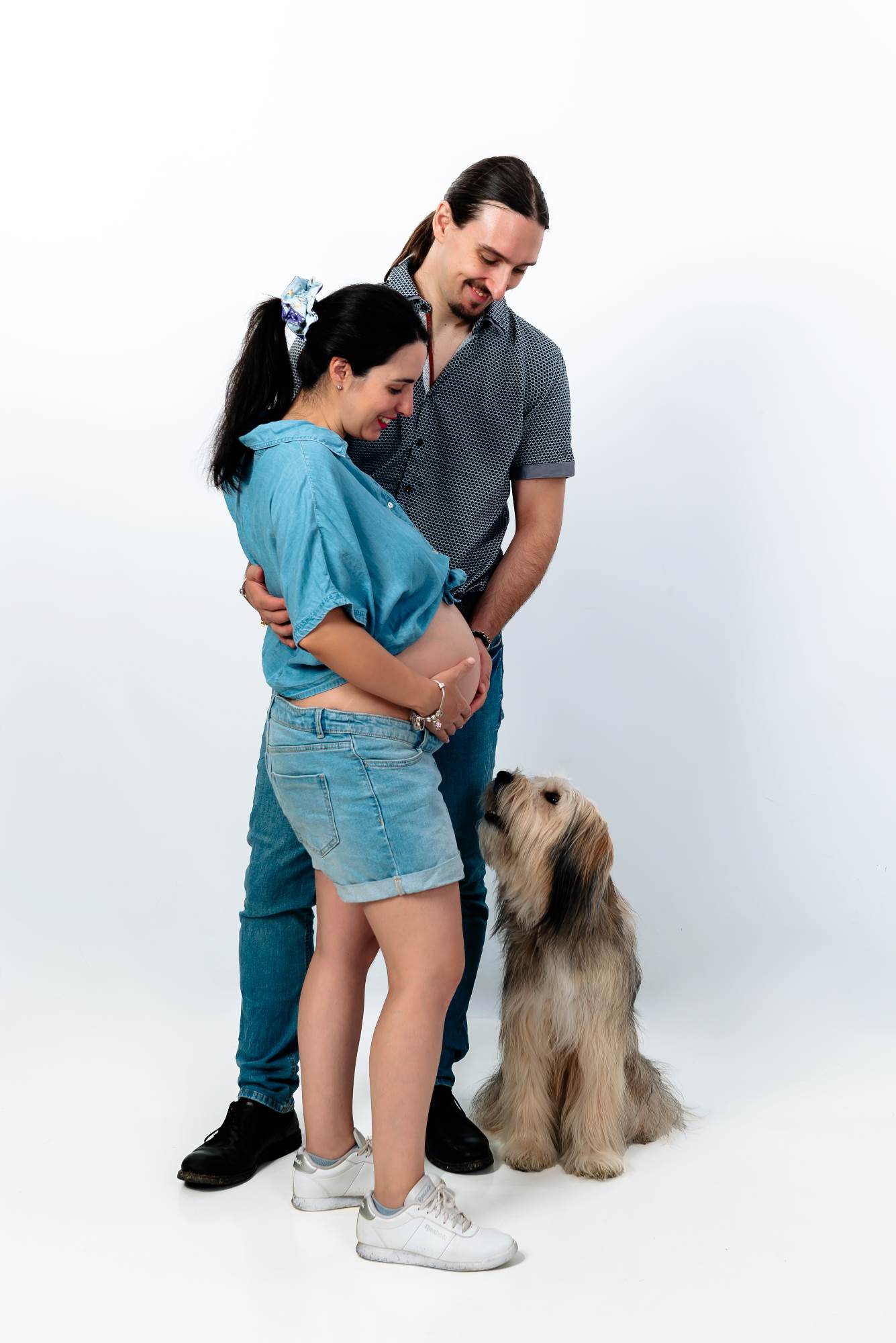 las mascotas tambien son bienvenidas en tus fotos de embaraz ¡Las mascotas también son bienvenidas en tus fotos de embar
