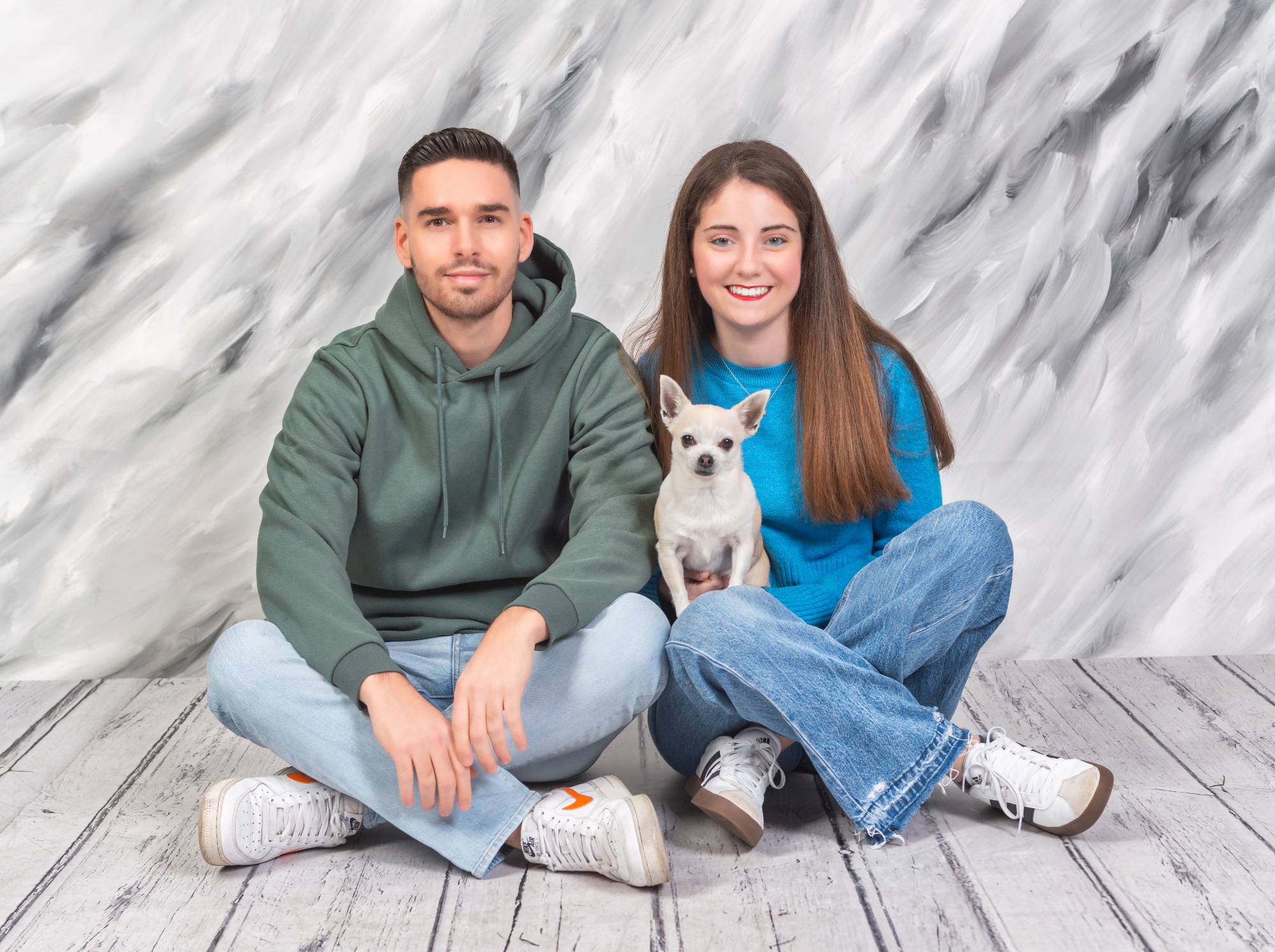 Sesión de fotos natural con mascotas