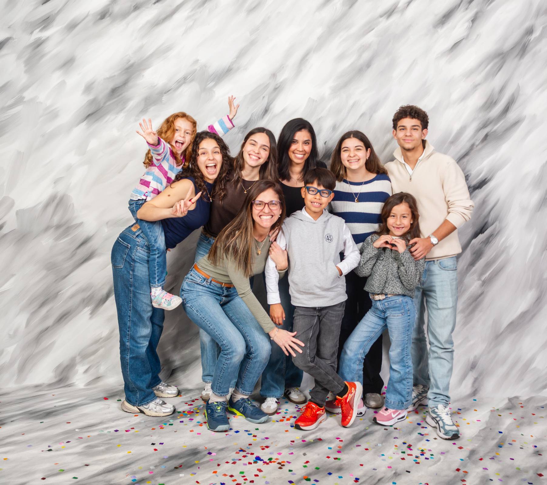 Sesión de fotos familiar natural en Zaragoza