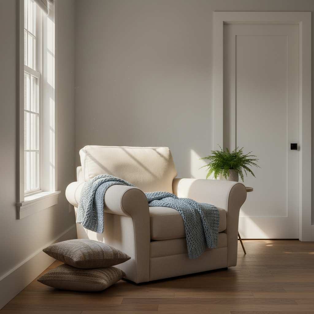 sesion fotos zaragoza a veces solo necesito un sillon una ma A veces solo necesito un sillón, una manta… y a ti