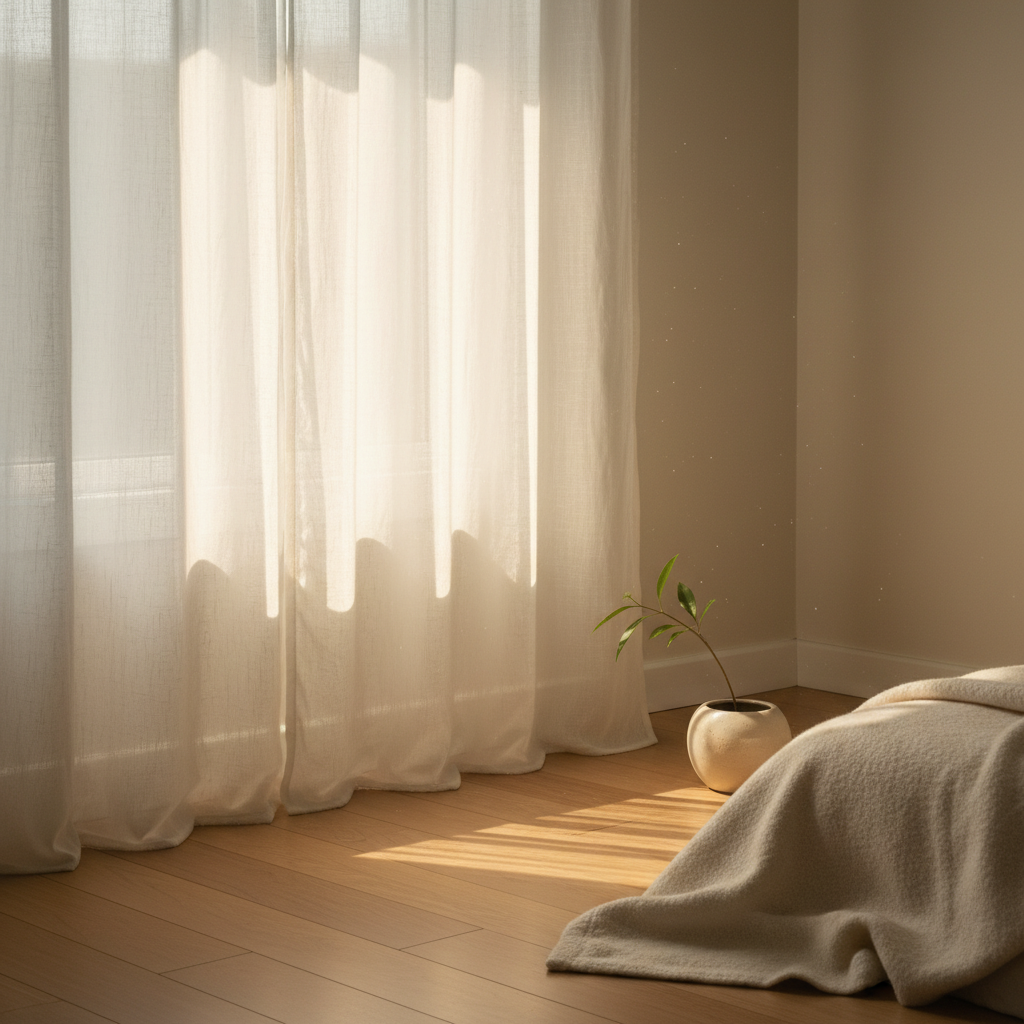 sesion fotos zaragoza a veces solo una cortina y un rayo de A veces, solo una cortina y un rayo de sol bastan