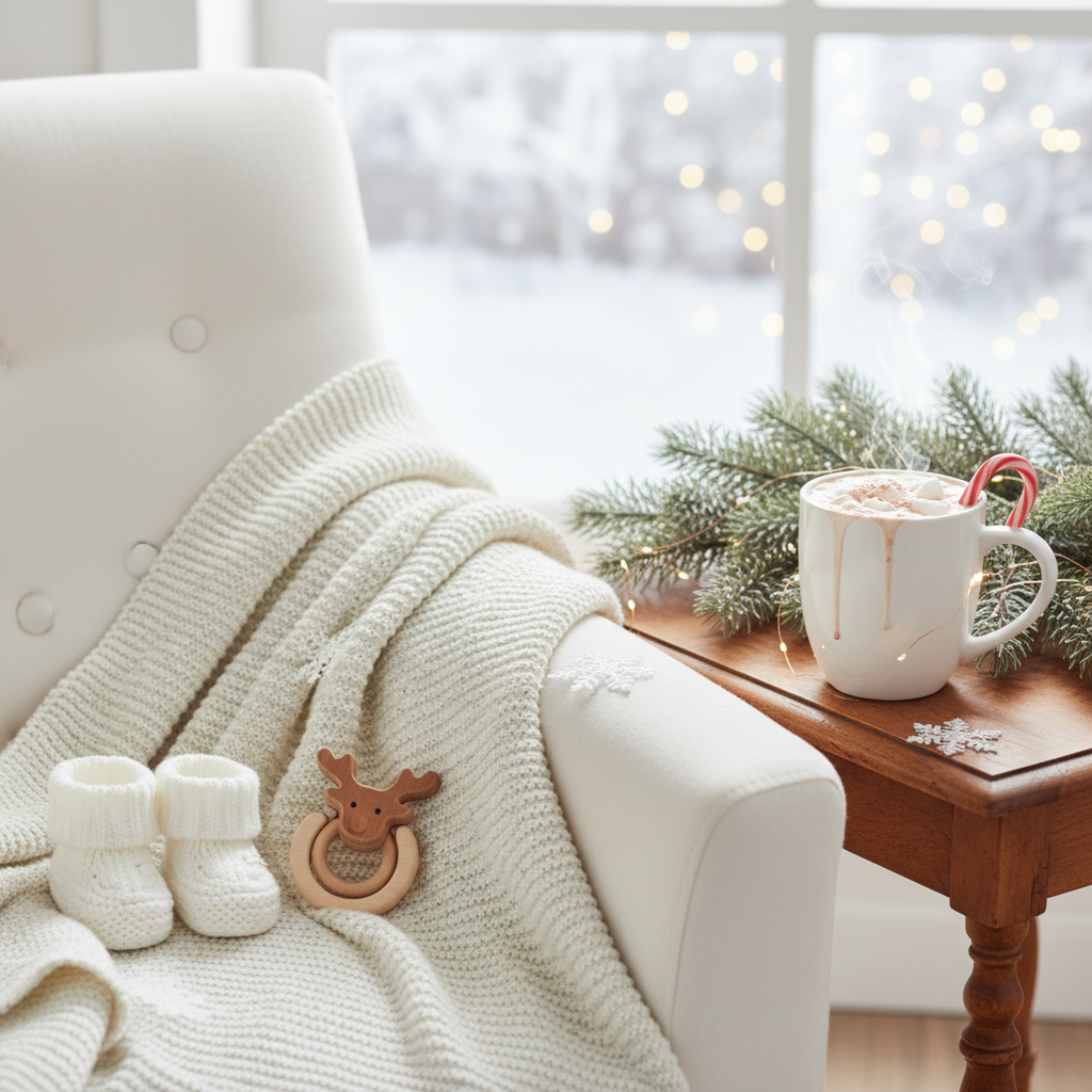 Así nos imaginamos nuestra primera Navidad contigo