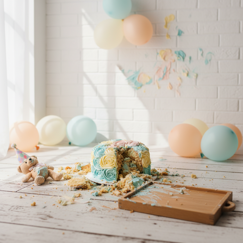sesion fotos zaragoza smash cake como hacer un primer cumple Smash cake: cómo hacer un primer cumpleaños épico