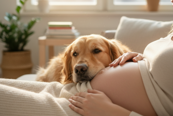 sesion fotos zaragoza un perro una barriga y muchas ganas de Un perro, una barriga, y muchas ganas de verte
