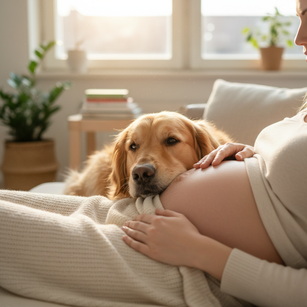 sesion fotos zaragoza un perro una barriga y muchas ganas de Un perro, una barriga, y muchas ganas de verte