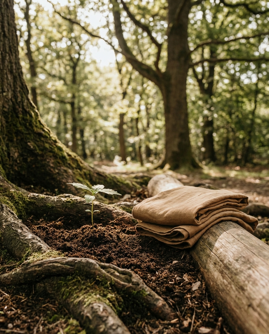 sesion fotos zaragoza una mama entre arboles raices y un nue Una mamá entre árboles, raíces y un nuevo comienzo