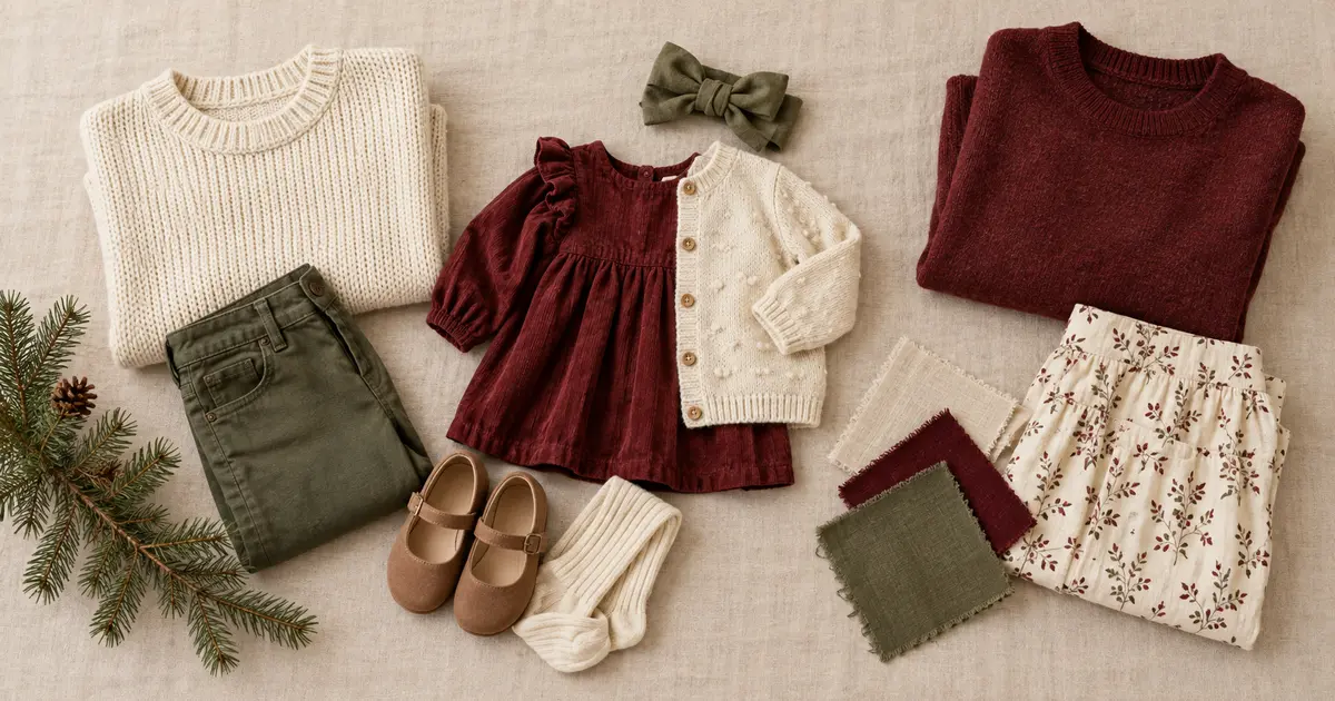 Qué ropa llevar a una sesión de Navidad sin comprar nada nuevo
